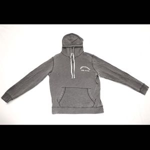 ABERCROMBIE & FITCH DARK GREY HOODIE